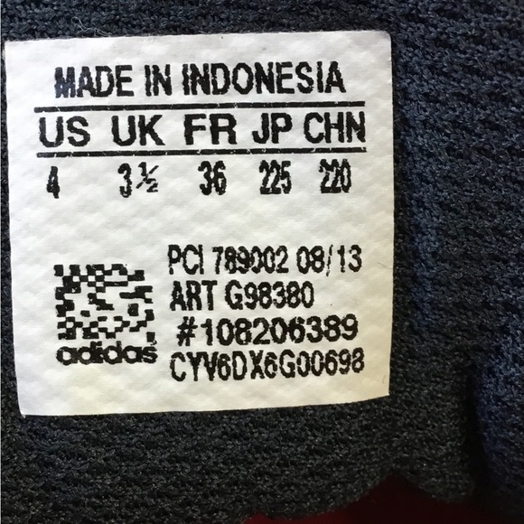 ADIDAS Women’s size 4 VIBOR TR TRAIL  RUNNING SHOES - Picture 7 of 7